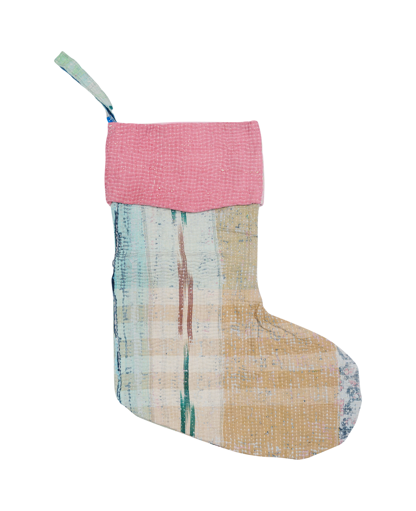 Julesok i Kantha stof