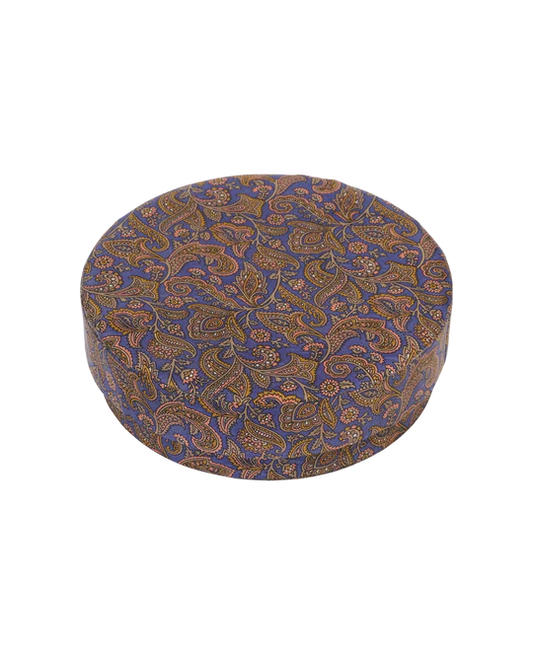 Jennie rund smykkeboks i silke