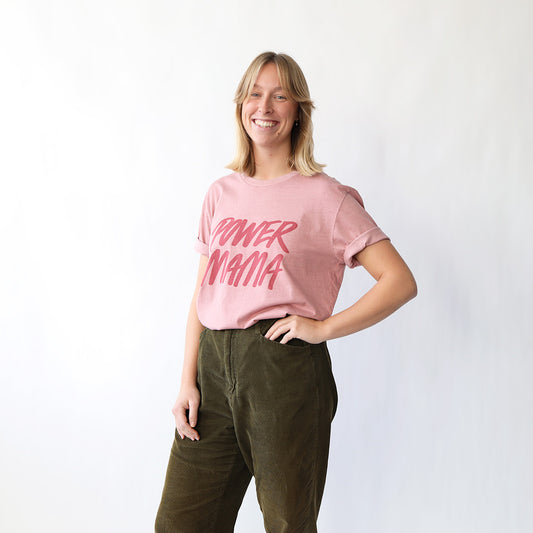 Power Mama t-shirt Rosa