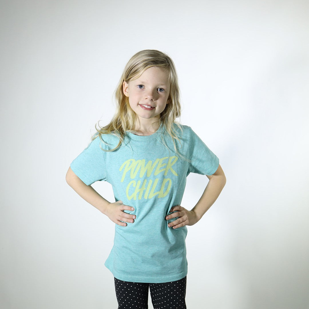 Power Child green - Children's t-shirt