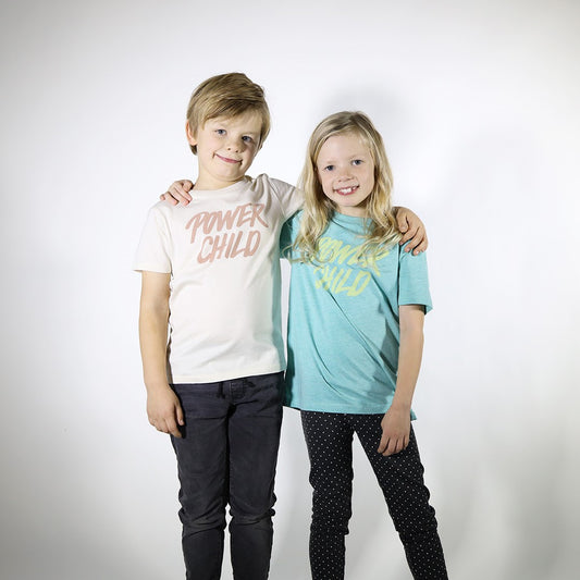 Power Child Natural Raw - Børne t-shirt