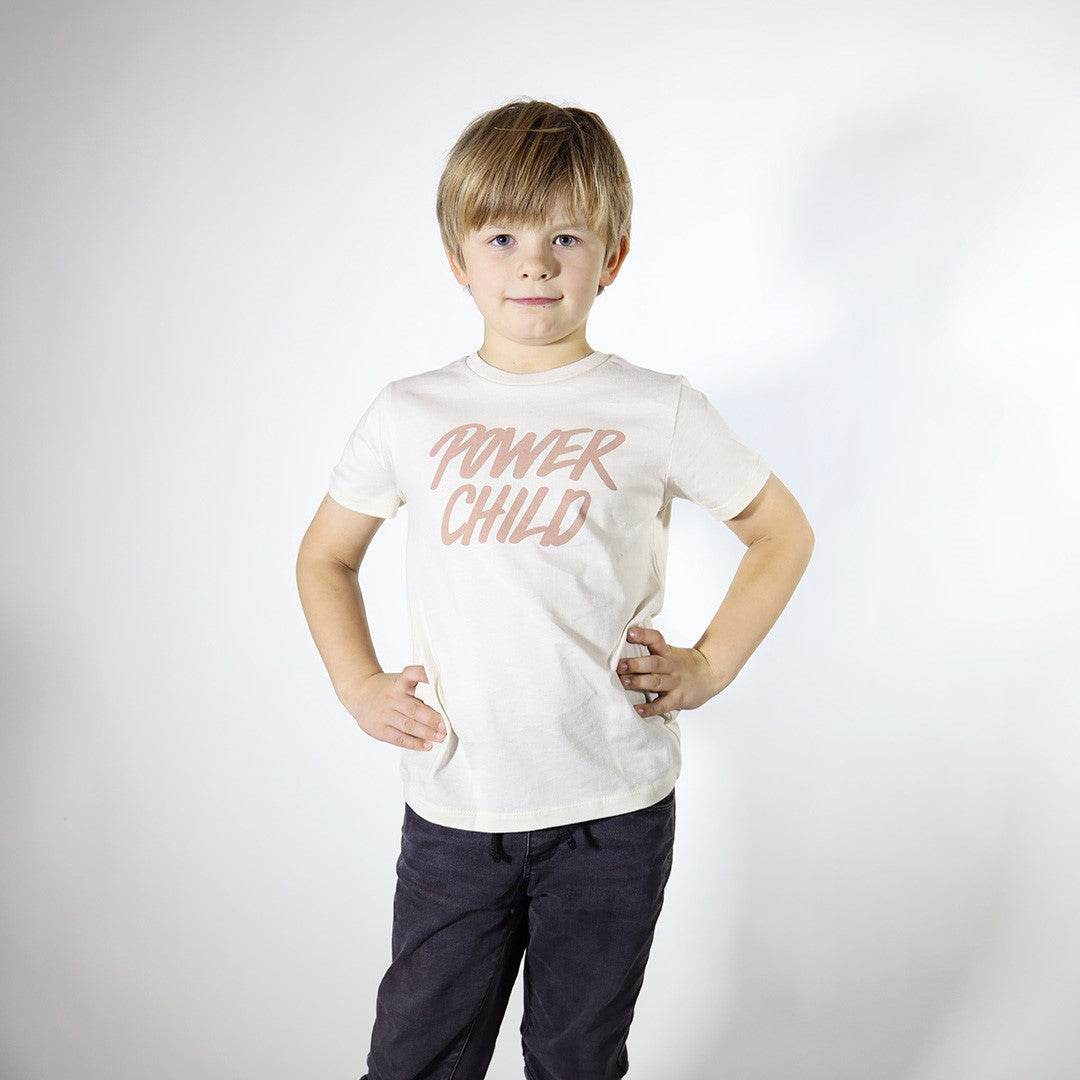 Power Child Natural Raw - Børne t-shirt
