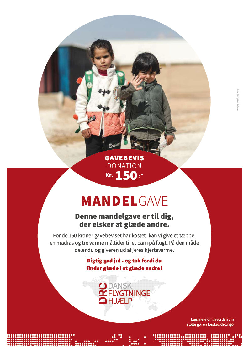 Mandelgavebevis // Elektronisk gavebevis