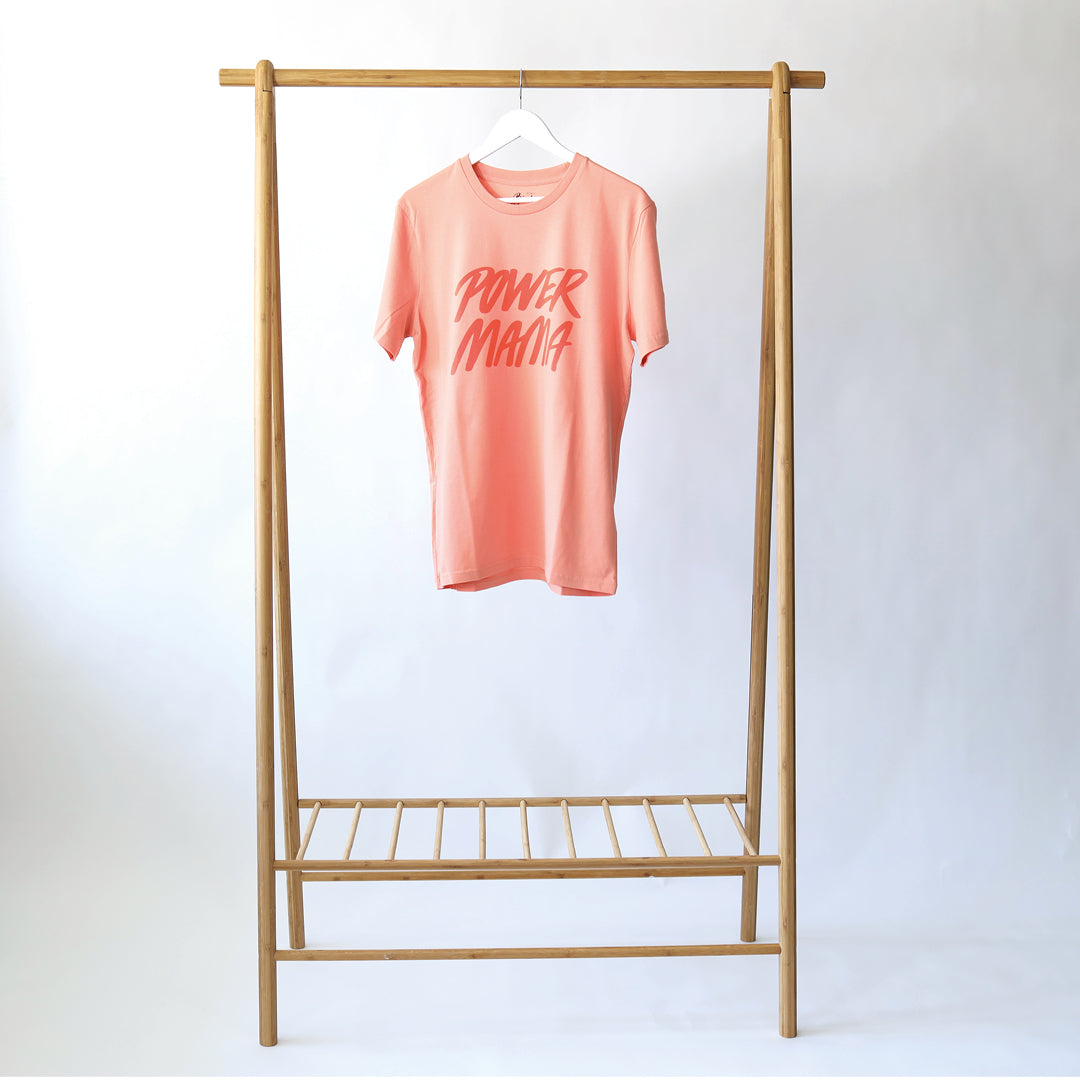 Power Mama T-shirt Koral