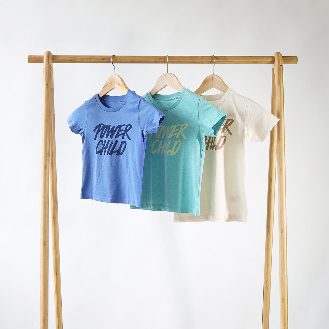 Power Child Natural Raw - Børne t-shirt
