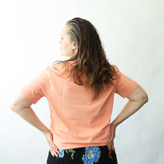 Power Mama T-shirt Koral