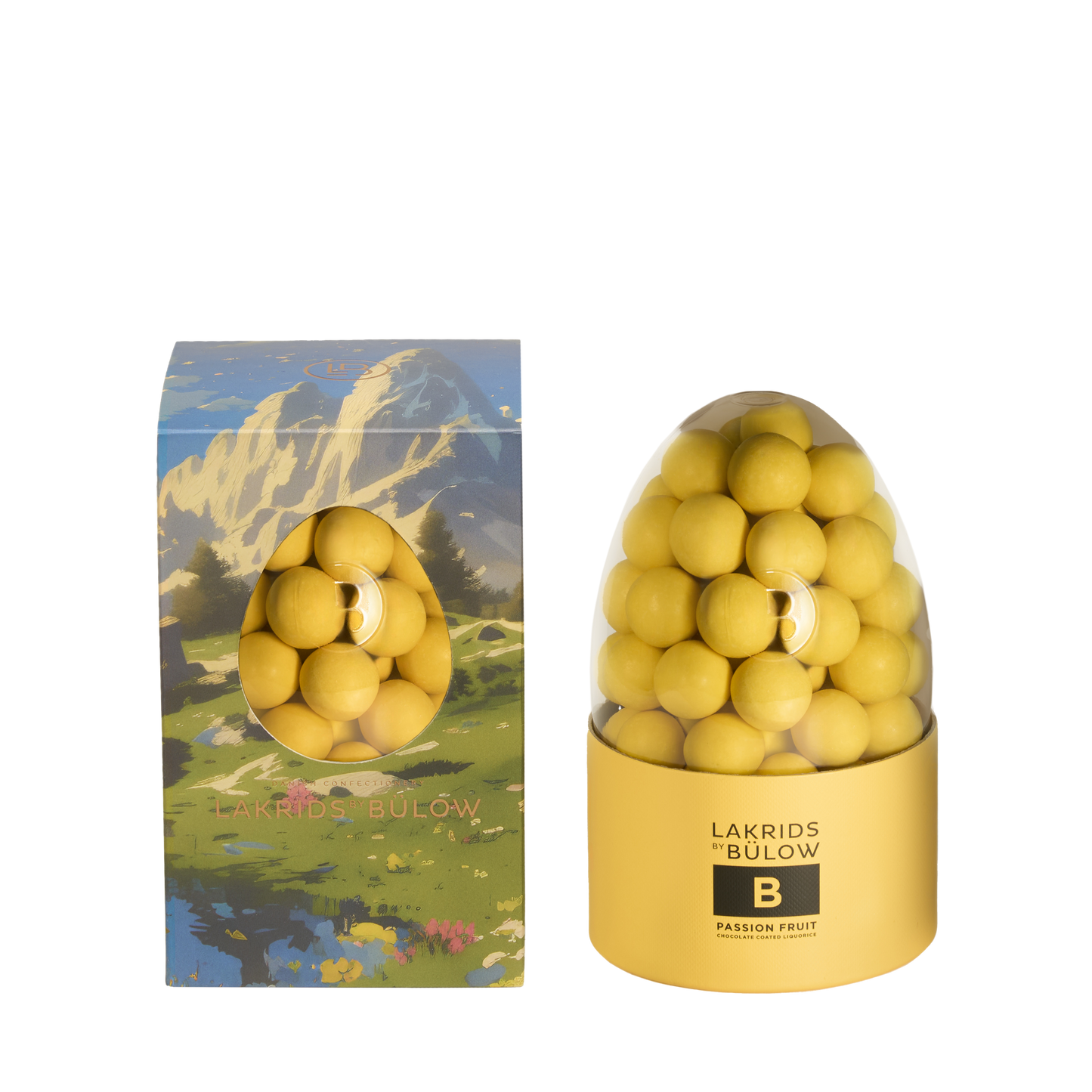 Påskeæg med passionsfrugt - Lakrids by Bülow