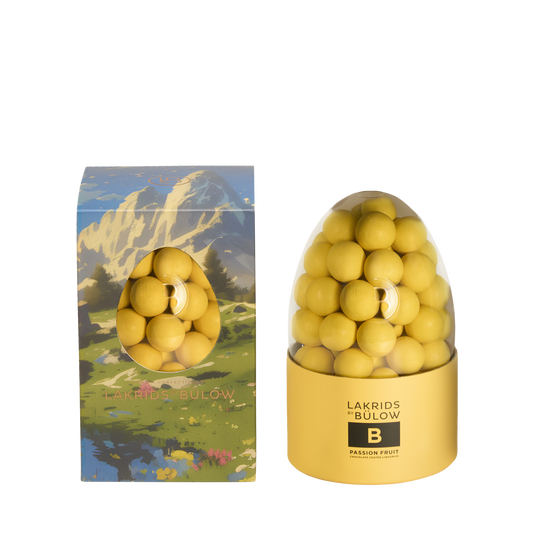 Påskeæg med passionsfrugt - Lakrids by Bülow