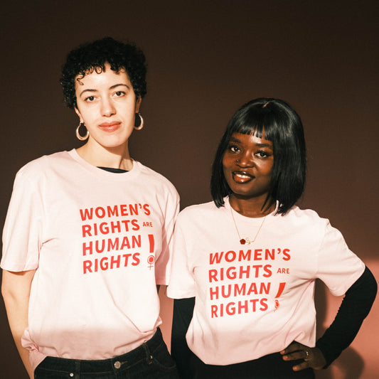 Women's rights are human rights - lyserød/pink