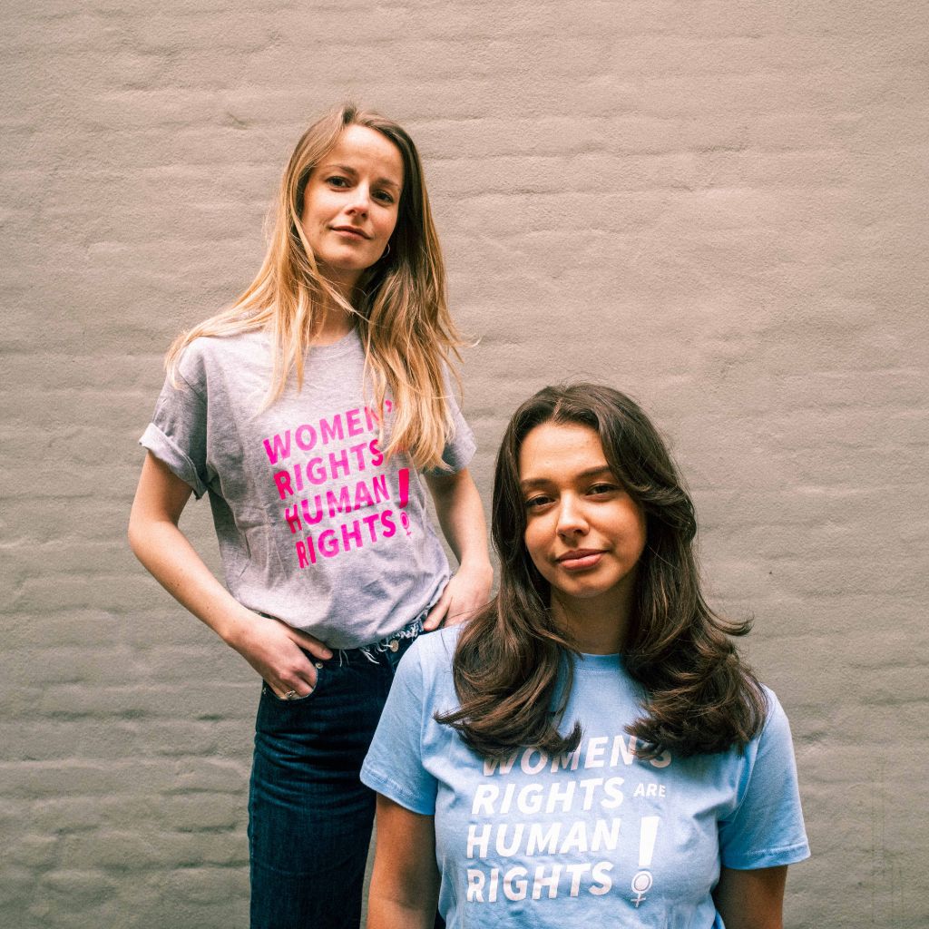 Women's rights are human rights - Grå/Pink