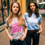 Women's rights are human rights - Grå/Pink